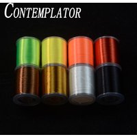 CONTEMPLATOR 1pc 100D/200D Strong Fly Tying Threads 330yards Twisted UV Thread Standard Spool Tying Nymph Dry Flies Lures Baits