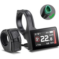 Bafang DPC245 TFT LCD Display 0-6 Modes Bluetooth 5.1 Speedometer for Bafang Mid Motor CAN Protocol M510 M600 M560 M510 M420