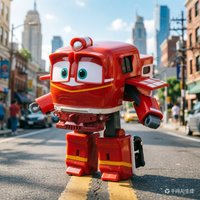 Silverlit Robocar PoliTransformable Figure, Robot ALF, Robot or Train
