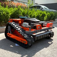 Customized Factory Quality CE EPA Radio Control Robot Weed Grass Cutting Zero Turn Robotic Rc Reel Lawn Mower Brush Cutter Machi