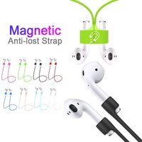 Soft Silicone Anti Lost Magnetic Rope Earphones For Apple Airpods 3 Air Pods Pro 2 1 Bluetooth Wireless Headphone Earbuds Strap