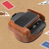 Automatic Card Shuffler Rechargeable Smart Automatic Shuffler 2 Deck Playing Cards Shuffleing Machine Portable Poker Card Mixer