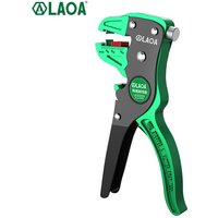 LAOA Automatique Fil Stripper Flatwire Cutter Pince À Décaper 0.2 à 4mm Plage Réglage de La Longueur Pour Électricien