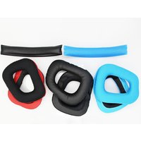 Headphone Earpads Covers For Logitech G35 G930 G430 F450 Cushion Pad Replacement Head Beam Sponge