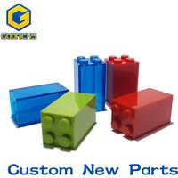 Customizable New Parts MOC Building Blocks DIY Model Movies Scene Figure Body Accessory Role Head Face Large Order Rare Bricks