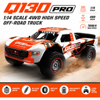 Q130 Q130C Q130 PRO 1/14 4WD RC Car Brushless Motor 45A ESC Hydraulic Shock Absorber 2.4G High Speed Off Road Truck