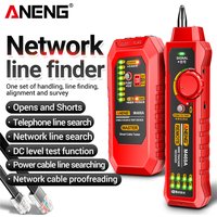 ANENG M469A Network Line Finder Cable Tester RJ45 RJ11 LAN Cable Tester Finder Wire Tracker Receiver Network Repair Testet Tools
