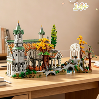 2026 New 6167PCS Forest Street View Blocks Model Creative Home Decor Toys Best Gifts for Adult Christmas for Family Decor Gifts