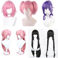 Anime Puella Magi Madoka Magica Kaname Madoka Akemi Homura Miki Sayaka Ootori Emu Cosplay Wig Halloween Role Play Synthetic Wigs