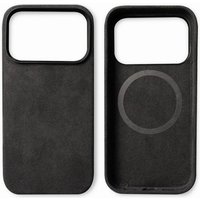 Premium For Magsafe Magnetic Charging Case for iPhone 17 Pro Max 12 13 14 15 16 Air Imported Suede Leather Metal Buttons Cover