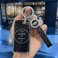TPU Car Key Case Cover For Chery Tiggo 8 Arrizo 5 7 Pro EQ7 5x 3x Tiggo 7 Smart Auto Shell Fob Holder Protection Accessories
