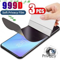 3Pcs Anti Spy Privacy Hydrogel For Vivo X100 X100s X200 X200s X300 FE Pro Mini Ultra Europe Screen Protector Flim