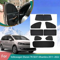 For Volkswagen VW Sharan MK2 7N SEAT Alhambra 2011~2022 Window Curtains Sunshade Shading Privacy Shading Visor
