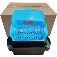 1Pcs /Box Dental Instrument Soaking Disinfection Box 3.8L Large Capacity Disinfection Soak Case for Surgical Tools Cleaning