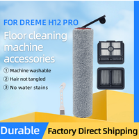 Replacement Brush Rollers Compatible for Dreame H12 Pro H12 Dual Cordless Wet Dry Vacuum Cleaner Replacement Parts Accessory Kit