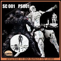 New First Strike Snake Eyes Sc001 Ps001 Action Figure G I Joe The Rise Of Cobra Dark Sky Gk Movable Joint Doll Model Garage Toy