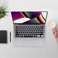 Korean Keyboard Cover Skin for 2007-2023 MacBook Air 13.6 15.3 inch M M2 Chip Pro13 14 15 16 &iMac Magic keyboard silicone cover