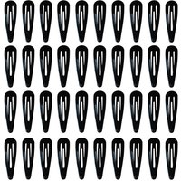 Black Hair Clips Adults Children Hair Accessories Tassel Clip Hair Tools Decorative Items 30pcs