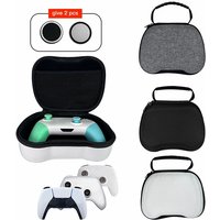 Suitable for PS5/XBOX series X/S/SWITCH game boards, controller travel carrying hard protection box,Send two rocker caps