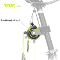 RRSkit Bicycle Trailer Rope Tow Rope Bicycle Traction Rope Mountain Bike Parent-child Road Bicycles Pull Pulling Ropes