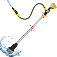 300W Cordless Stick Transfer Pump 40L/Min Water Pump Submersible Sump Pump Pool Garden Pond Pump for Dewalt 20V Battery Pin