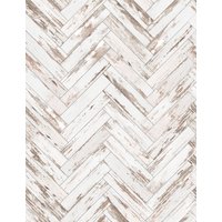 White Wood Peel and Stick Wallpaper Rustic Removable Contact Paper Herringbone Wood Boards Plank Self Adhesive Wall Paper