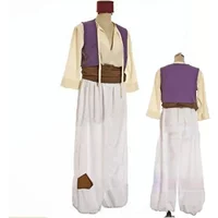 Anime Aladin mityczny książę dla dorosłych Cosplay kompletny zestaw odzieży mężczyzna potańcówka film kostium Cosplay na Halloween