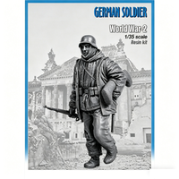 1/35 resin soldier model GK - German soldier - unassembled and unpainted DIY kit - 1108R