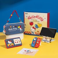 Anime Sanrio Hello Kitty for Switch Protective Case OLED Storage Bag Ns Rocker Cap Gift Box Set Cartoon Kawaii Lovely 2026 New
