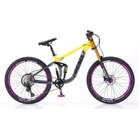 AliExpress 27.5 Inch Downhill Mountain Bike Soft Tail 11 Speed Double Damping DH Bicycle Aluminum Alloy MTB for Adults Hydraulic Brake