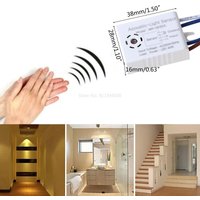 220V Module Detector Auto On Off Intelligent Sound Voice Sensor Light Switch Use In Corridor Bath Warehouse Stair Smart Switch