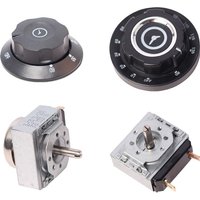 1pc Disinfection Cabinet Timer Rice Steaming Cart With Bell Reminder Switch Knob 60/90/120Min oven Timer 16A 250V