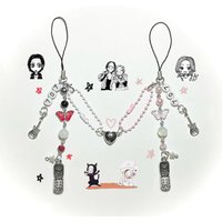 Matching nana and hachi Phone Charm handmade Y2K