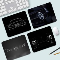 Car M-Mercedes-Ben-z-Back Small Mouse Pad Gaming Laptop Mousepad Gamer Carpet Keyboard Mat Desk Protector Cartoon Mause Pad