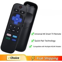 1/3 Pcs Replacement Remote Control Compatible with All Roku TV Universal TV Remote