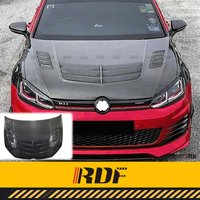 Suitable for VW GOLF 7 R GTI Rline Volkswagen MK 7.5 R GTI Rline Modify Carbon fiber Varis Hood Front Vents Engine Bonnets
