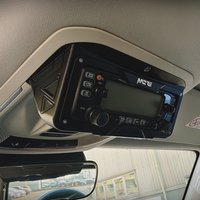 Lantsun TK1033 Black Vehicle-mounted Radio Holder for GWM TANK 300