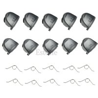 5 Pairs L2 R2 Trigger Buttons Gamepad Button Replacement Repair Parts For PS4 Controller With 10pcs Springs