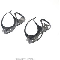 AliExpress 2Pcs New 3K UD Full Carbon Drink Water Bottle Cages Road Bicycle Cages Mountain Bike Carbon Bottle Holder MTB Lightest Parts