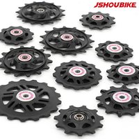 AliExpress JSHOU BIKE JSHOUBIKE Bicycle Pulley Bearing Wheel 11T 12T 13T14T15T16T17T Road Bike Guide Wheel for Shimano Sram MTB Jockey Rear Derailleur