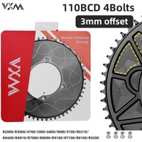 AliExpress VXM 110 BCD Sprocket 4 Bolts Narrow Wide Chainring 110BCD 4 claws Chainwheel Stars Bicycle Crown Compatible R7000 R8000 Road Bike