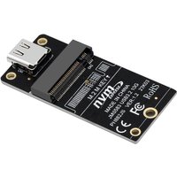 JMS583 Chip M Key NVME to USB 3.1 TYPE C 10Gbps Riser NVME USB Adapter for 2230 M.2 NGFF SSD M2 PCIE NVME SSD to USB C Conveter