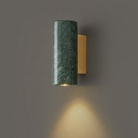 Nordycka Luksusowa Zielona Marmurowa Lampa Ścienna Kinkiet Nocna Do Salonu Sypialni Dekoracja Domu Biała Czarna Marmurowa Oświetlenie Korytarza