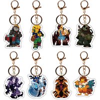 New Game Forsaken Gubby Creative Peripheral Key Chain for Women and man Creative Cute High Quality Figure Acrylic Keyring Gifts
