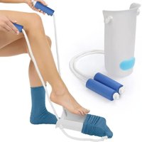 1/2pc Sock Auxiliary Device No bending Sock Aid Pregnant Elderly Pulling Assist Device Adjustable Cord Sock Helper Aid Tool