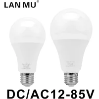 E27 DC/AC 12V-85V LED Bulb 3W 6W 9W 12W 15W 18W 25W Low Voltage Light 12 Volts Spotlight Lighting Cold/Warm White Lamp