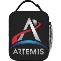 Artemis Return to The Moon Program Space Exploration Lunch Bag Lunch Box For Men Portable Cooler Bag Thermal Tote Handbags