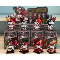 uu GOOD Sanrio Blind Box Kawaii Kuromi Figures Toys Poker Kingdom Spade Series Dolls Desktop ornaments For Girls Christmas Gifts