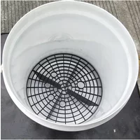 AliExpress NONE 1PC Car Wash Sand and Gravel Filter Sand and Gravel Separation Filter Separate Clean Bucket Insert Car Wash Accessories 23.5*6CM