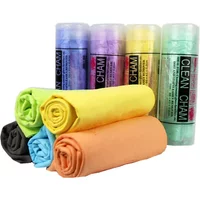 Car Clean Cham Synthetic Chamois Glasses Cleaner COD 43x32cm PVA Wash Auto Drying Towel Absorbent Cleaner Care Accessories